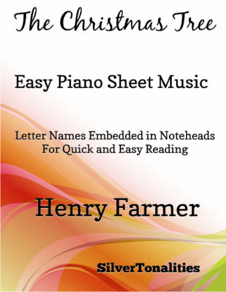 The Christmas Tree Easy Piano Sheet Music Sheet Music