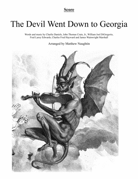 The Devil Went Down To Georgia Sheet Music