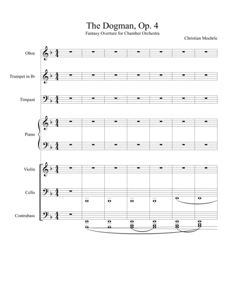 The Dogman Op 4 Sheet Music