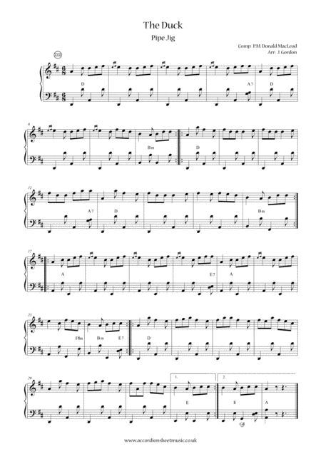 The Duck Sheet Music