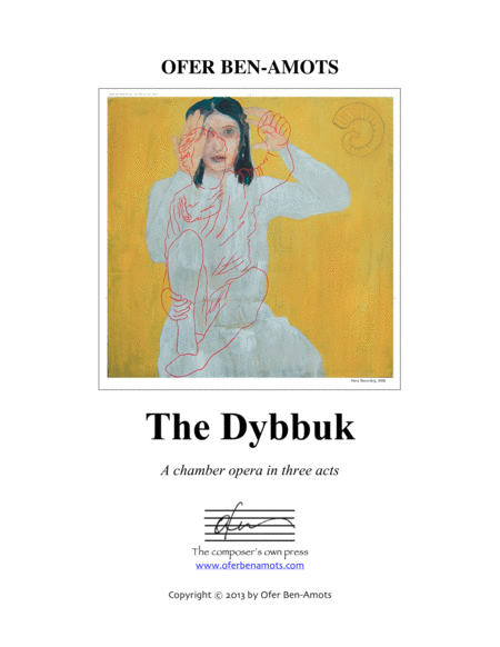 Free Sheet Music The Dybbuk A Chamber Opera