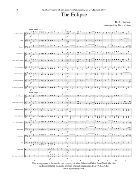 The Eclipse Sheet Music