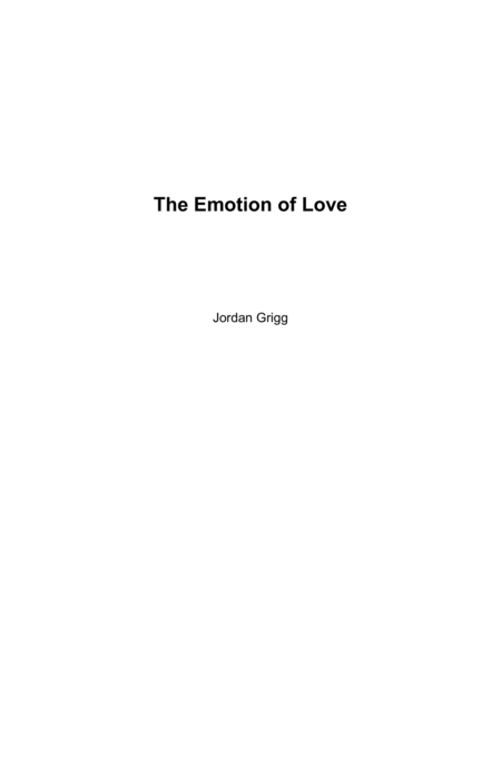 The Emotion Of Love Score And Parts Sheet Music