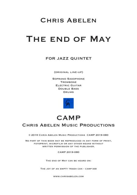 The End Of May Sheet Music