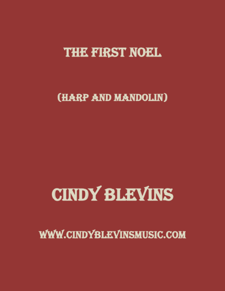 Free Sheet Music The First Noel Arranged For Harp And Mandolin From My Book Harp And Mandolin Do Christmas