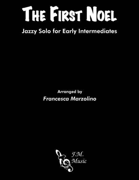 Free Sheet Music The First Noel Easy Jazz Piano