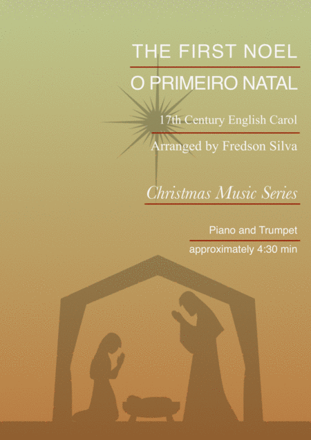 The First Noel O Primeiro Natal Piano And Trumpet Sheet Music