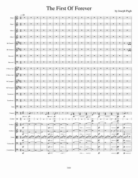 The First Of Forever Symphony Sheet Music