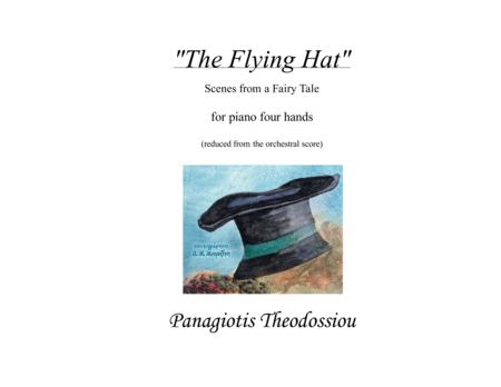 Free Sheet Music The Flying Hat Piano 4 Hands Version