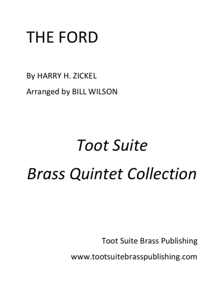 Free Sheet Music The Ford