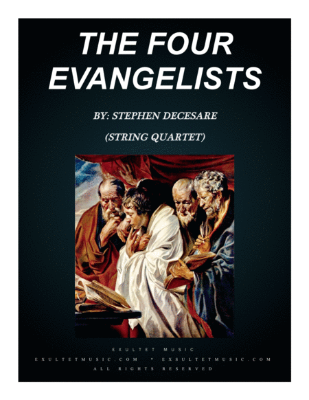 Free Sheet Music The Four Evangelists String Quartet