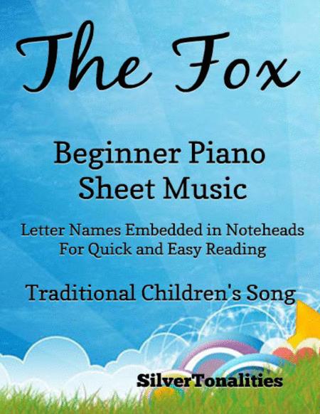 The Fox Beginner Piano Sheet Music Sheet Music