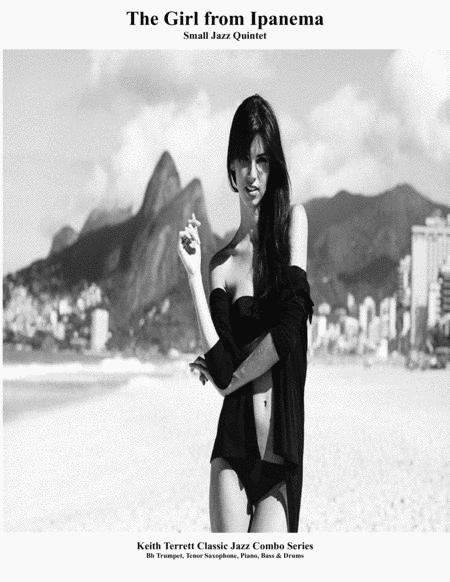 Free Sheet Music The Girl From Ipanema For Jazz Quintet