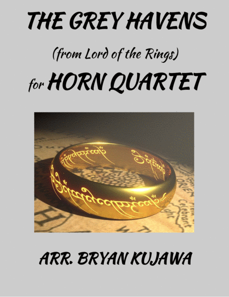 Free Sheet Music The Grey Havens Horn Quartet