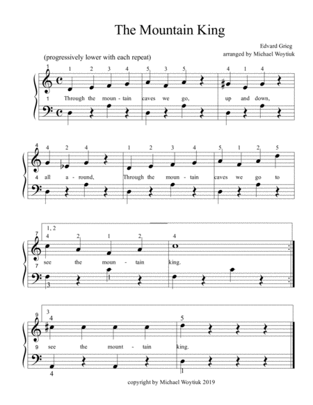 The Hall Of The Mountain King Sheet Music