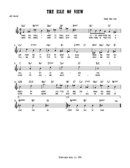 The Isle Of View Sheet Music