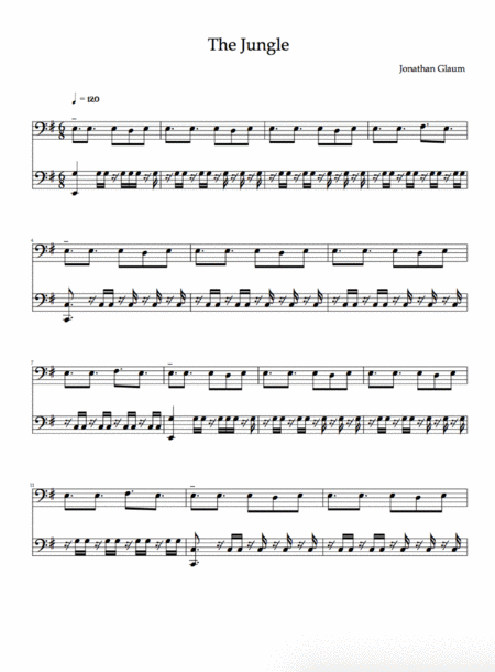 The Jungle Sheet Music