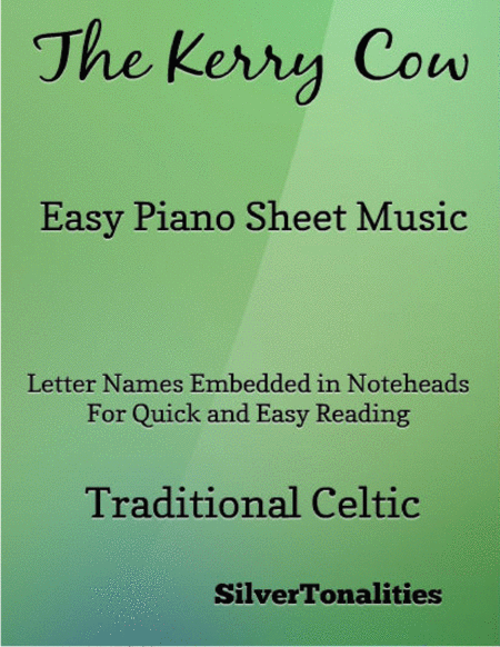 Free Sheet Music The Kerry Cow Easy Piano Sheet Music