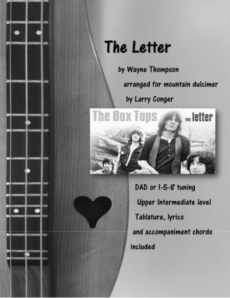Free Sheet Music The Letter Duet