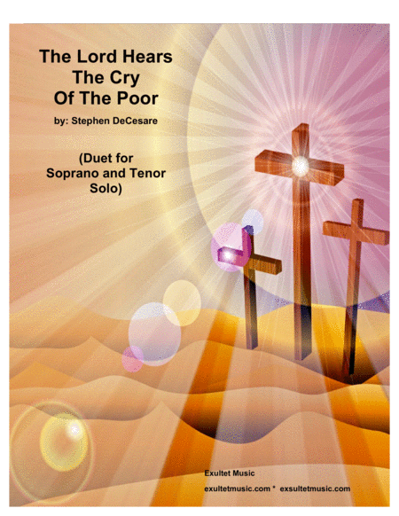 The Lord Hears The Cry Of The Poor Duet For Soprano And Tenor Solo Sheet Music