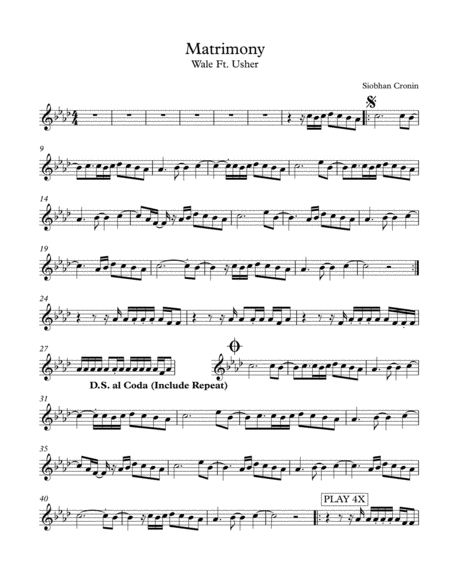 Free Sheet Music The Matrimony