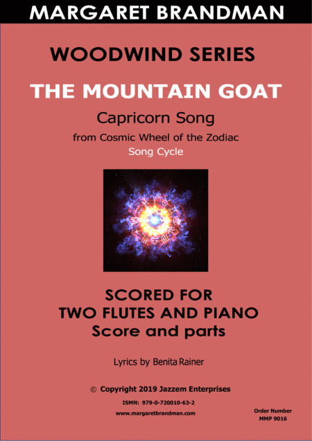 The Mountain Goat Two Flutes And Piano Arrangement Sheet Music