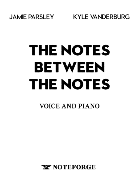 The Notes Between The Notes Sheet Music