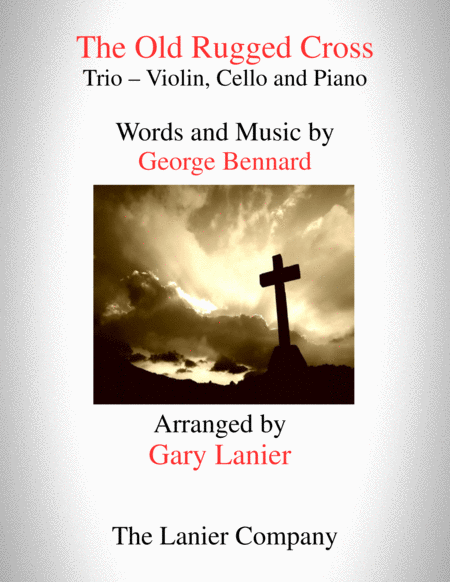 Free Sheet Music The Old Rugged Cross Trio Violin Cello And Piano Parts Included