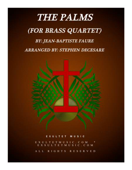 Free Sheet Music The Palms For Brass Quartet