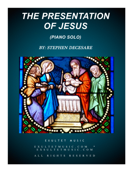 Free Sheet Music The Presentation Of Jesus