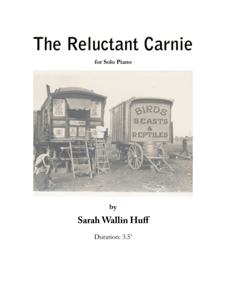 Free Sheet Music The Reluctant Carnie