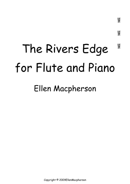 Free Sheet Music The Rivers Edge