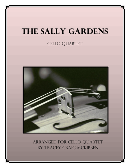 The Sally Gardens For Cello Quartet Sheet Music