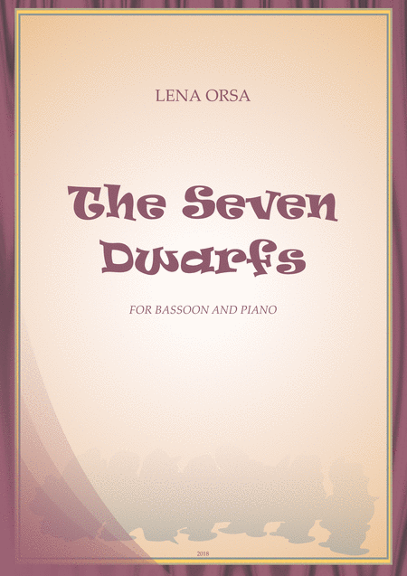 The Seven Dwarfs For Bassoon And Piano Sheet Music