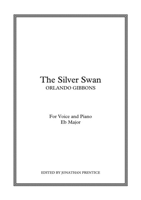 The Silver Swan Eb Major Sheet Music