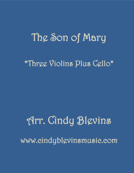 Free Sheet Music The Son Of Mary For Three Violins And Cello