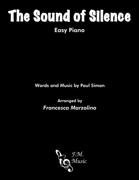 Free Sheet Music The Sound Of Silence Easy Piano
