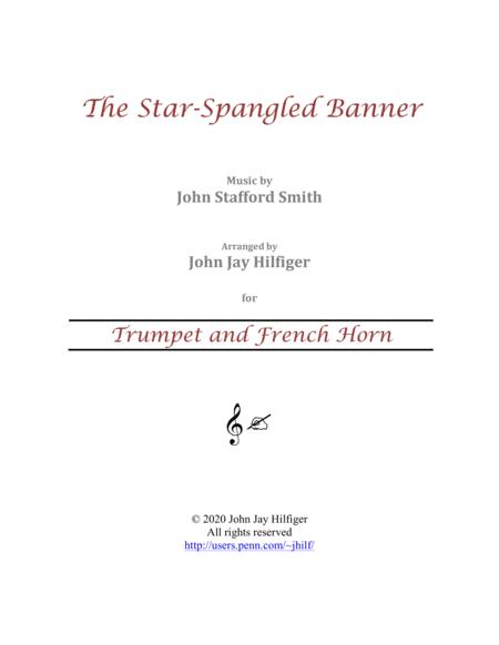 The Star Spangled Banner For Trumpet And French Horn Sheet Music