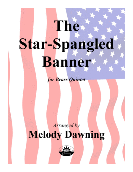 The Star Spangled Banner Us National Anthem For Brass Quintet Sheet Music