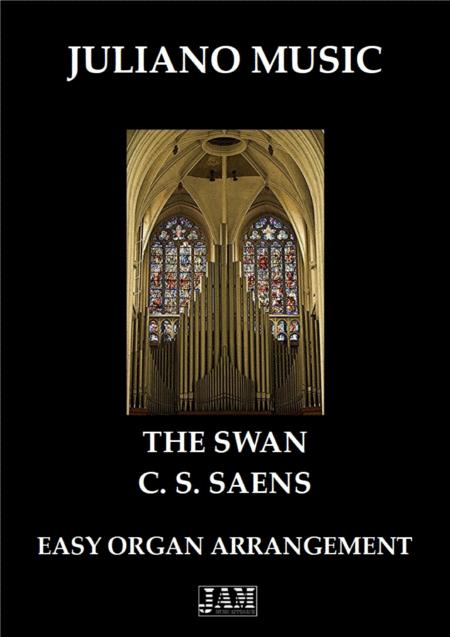 The Swan Easy Organ Cs Saens Sheet Music