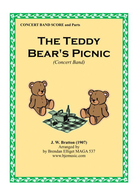 Free Sheet Music The Teddy Bears Picnic Concert Band