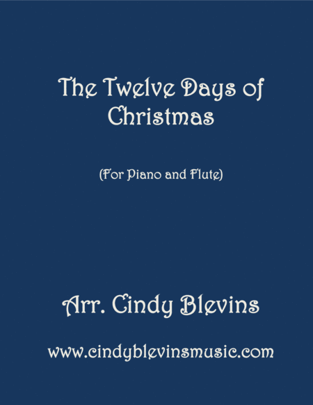 The Twelve Days Of Christmas Arranged For Piano And Flute Sheet Music