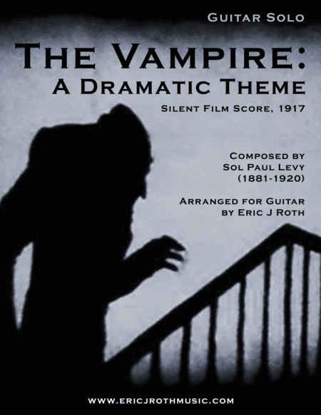 Free Sheet Music The Vampire A Dramatic Theme