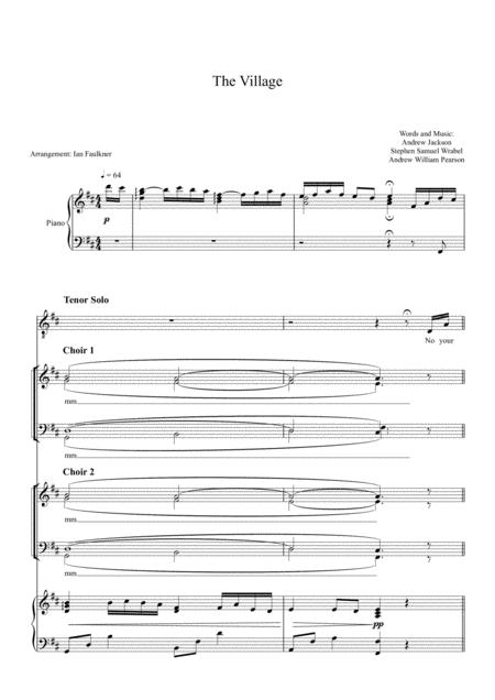 The Village Sheet Music