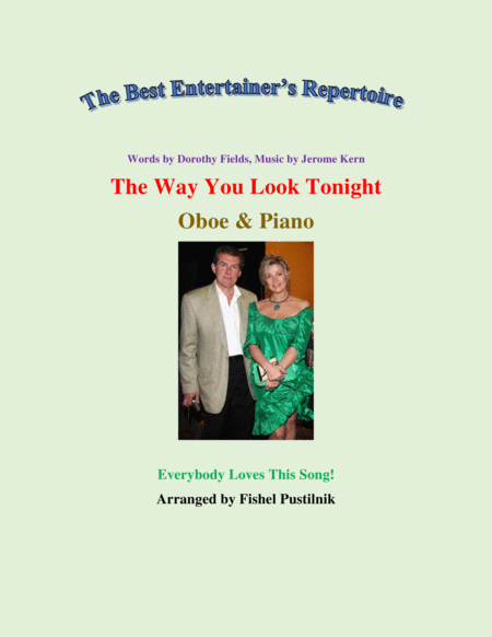 The Way You Look Tonight For Oboe And Piano Jazz Pop Version Sheet Music