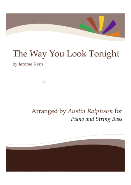 The Way You Look Tonight Piano And String Bass Sheet Music