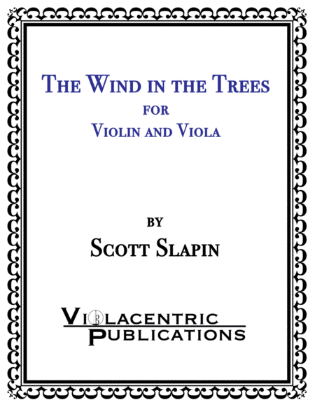 Free Sheet Music The Wind In The Trees For Violin And Viola