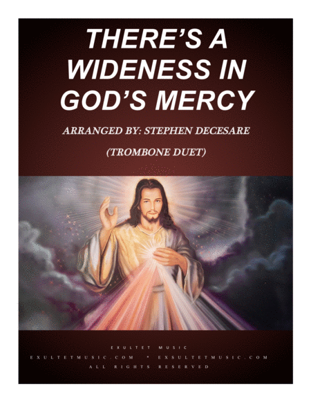 Free Sheet Music Theres A Wideness In Gods Mercy Trombone Duet