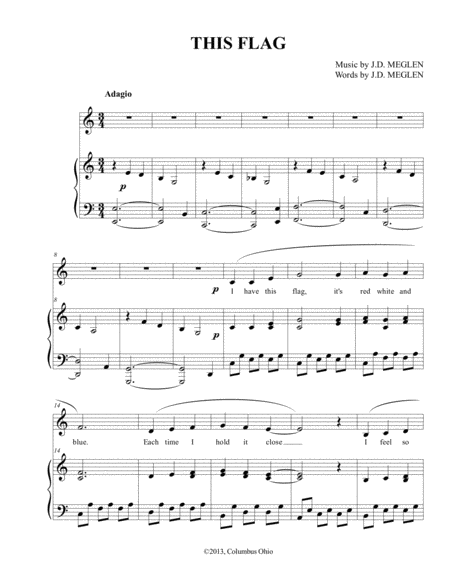 This Flag Sheet Music