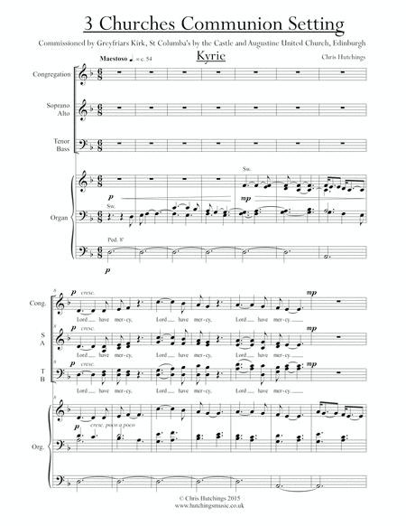 Three Churches Mass Sheet Music